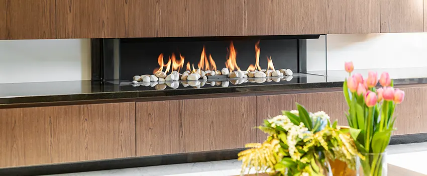 Double-height Fireplace Design Refurbishment in Nogales, Arizona