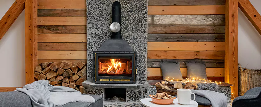 Thelin Hearth Products Direct Vent Gas Stove Fireplace Inspection in Nogales, Arizona